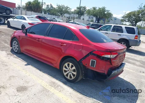 2020 Toyota Corolla Le from USA, damaged, VIN JTDEPRAE2LJ057430